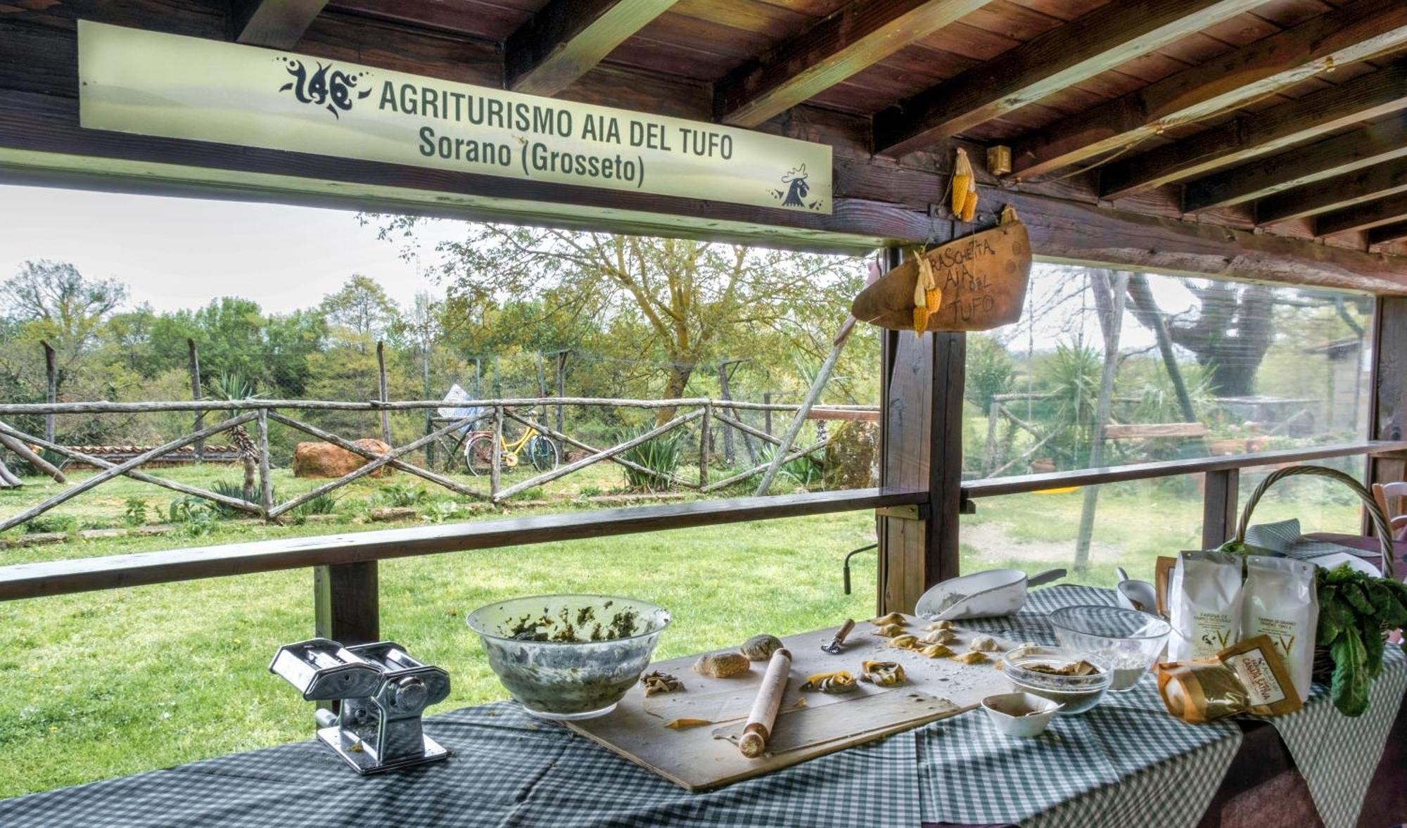 Bio Agriturismo Aia Del Tufo Sorano  Eksteriør billede